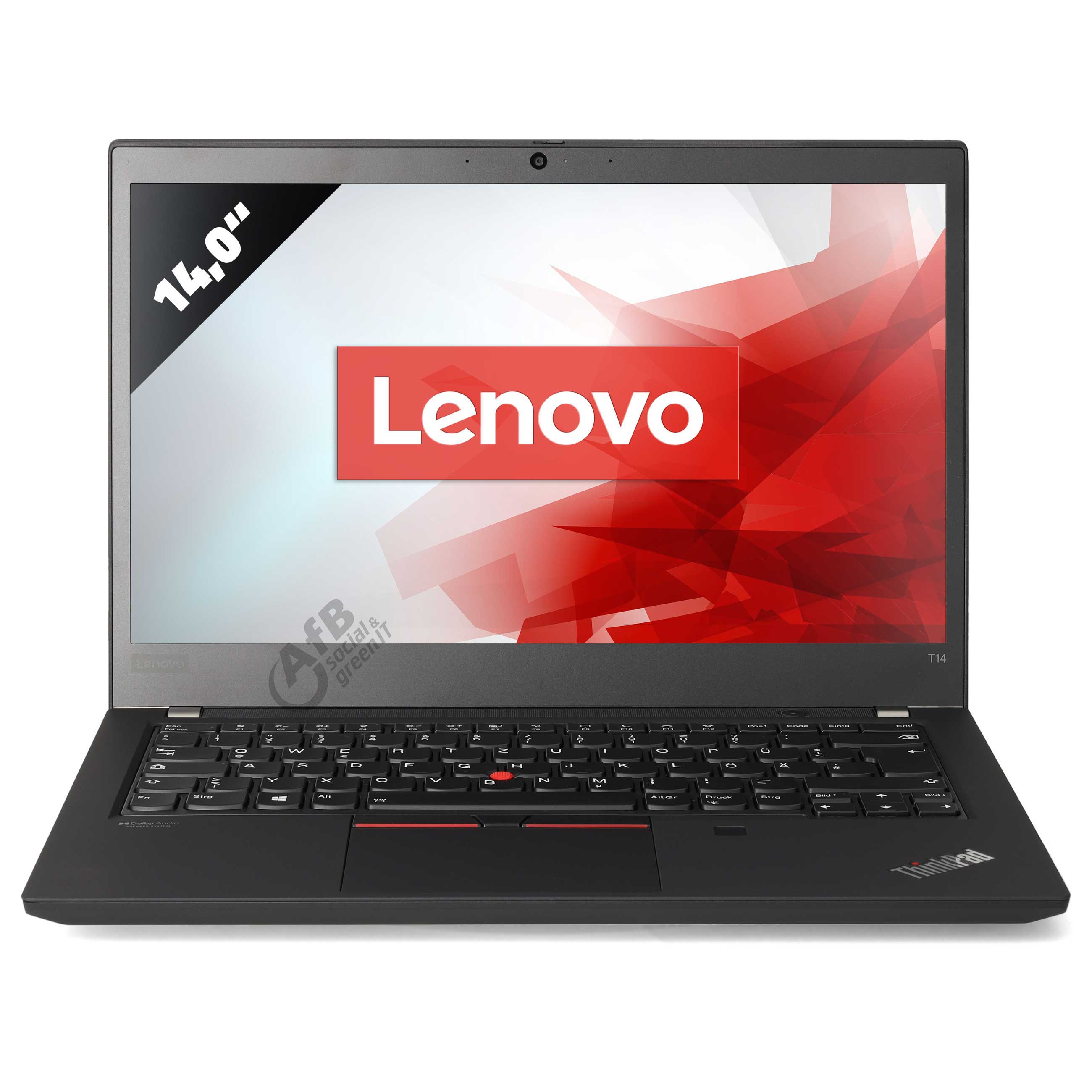 Lenovo ThinkPad T14 Gen 1 Intel 

 - 14,0 Zoll - Intel Core i5 10210U @ 1,6 GHz - 8 GB DDR4 - 250 GB SSD - 1920 x 1080 FHD - Windows 11 Professional