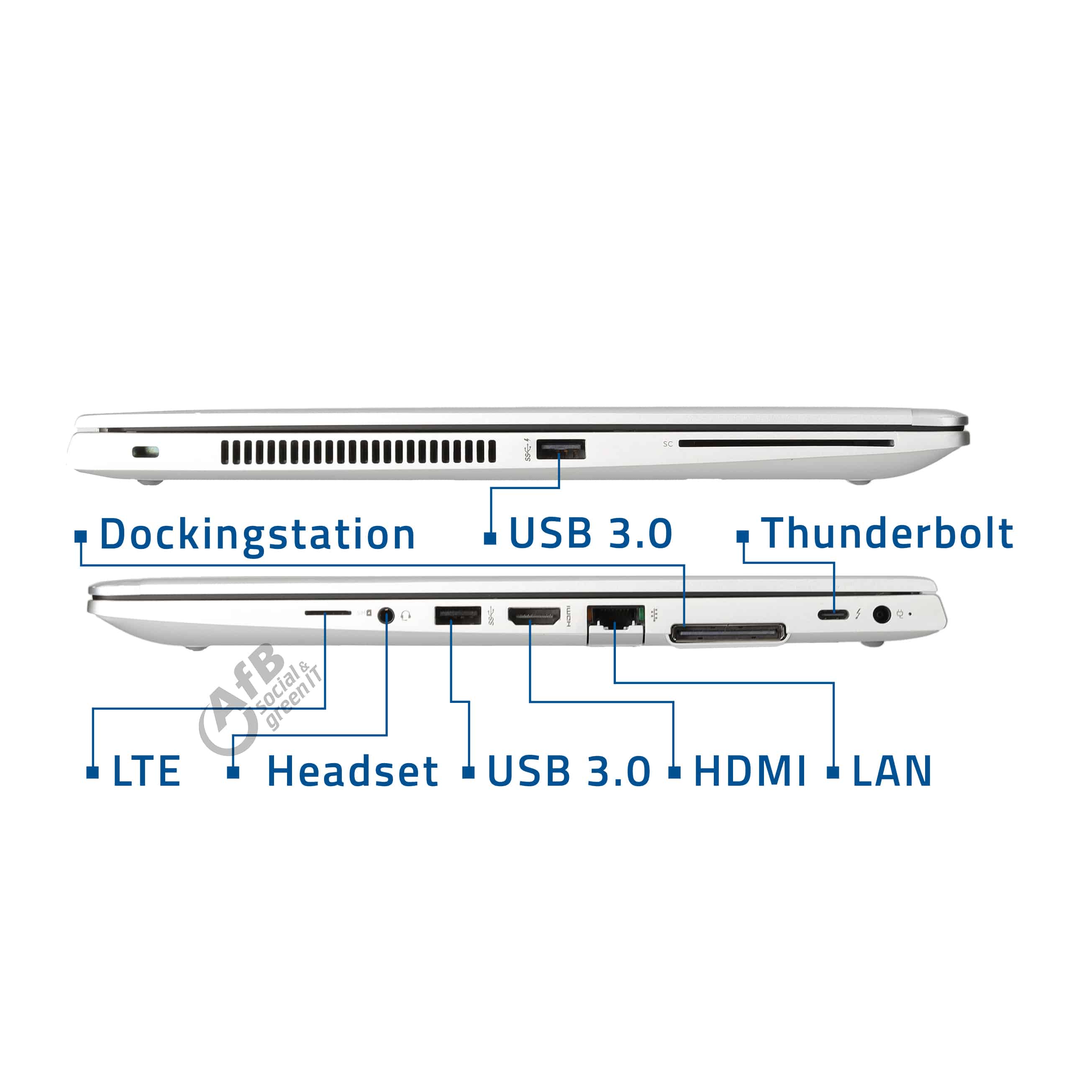 HP EliteBook 735 G6 

 - 13,3 Zoll - AMD Ryzen 5 Pro 3500U @ 2,1 GHz - 8 GB DDR4 - 250 GB SSD - 1920 x 1080 FHD - Windows 11 Professional