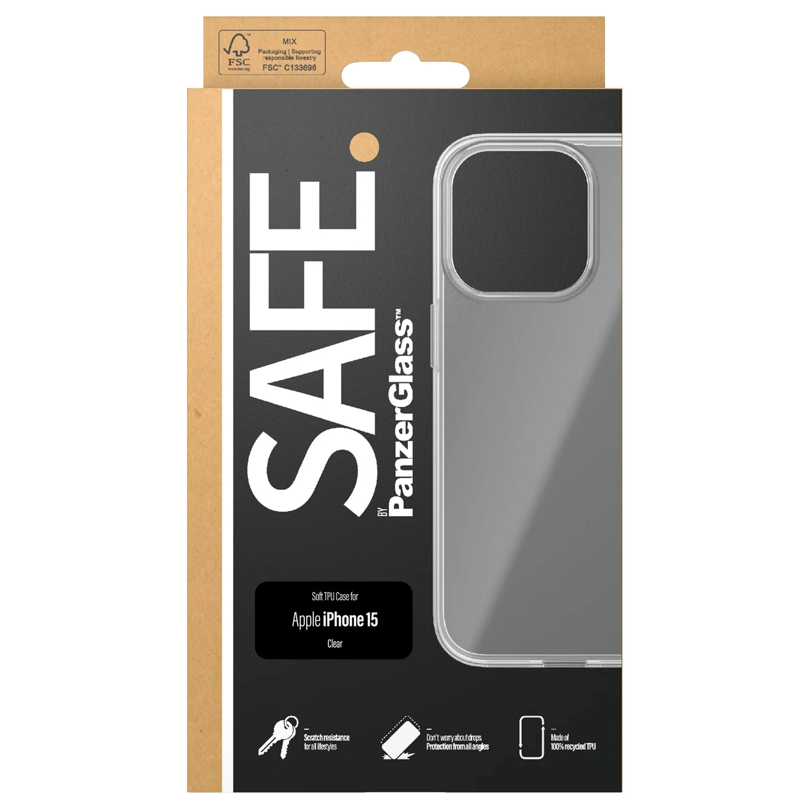 SAFE. BY PANZERGLASS TPU - Smartphone SchutzhülleNeuware -