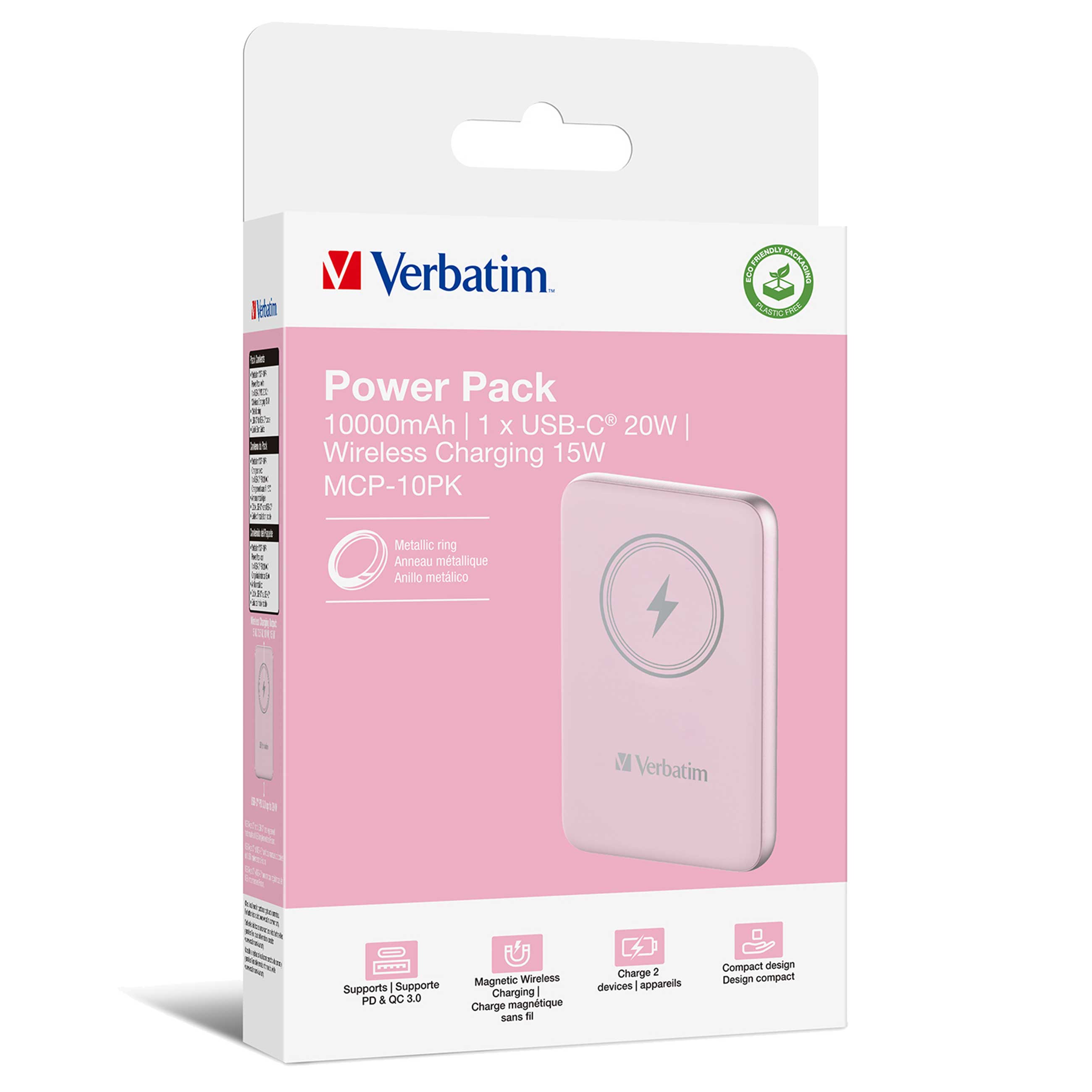 Verbatim Charge 'n' Go - Wireless Powerbank