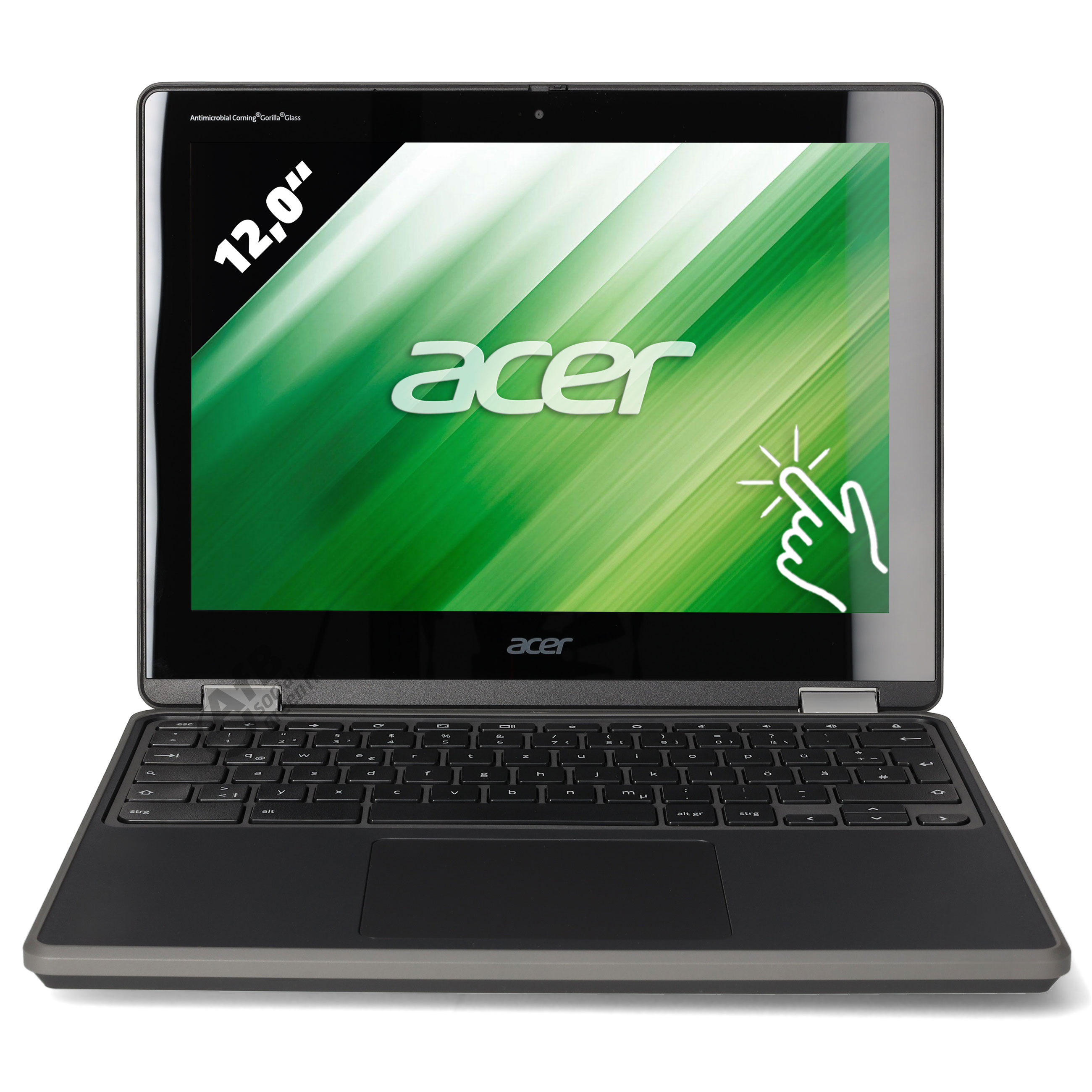 Acer Chromebook Spin 512 (R853TNA-P8E3) 

 - 12,0 Zoll - Intel Pentium Silver N6000 @ 1,1 GHz - 4 GB DDR4 - 64 GB eMMC - 1366 x 912 - Touchscreen - ChromeOS