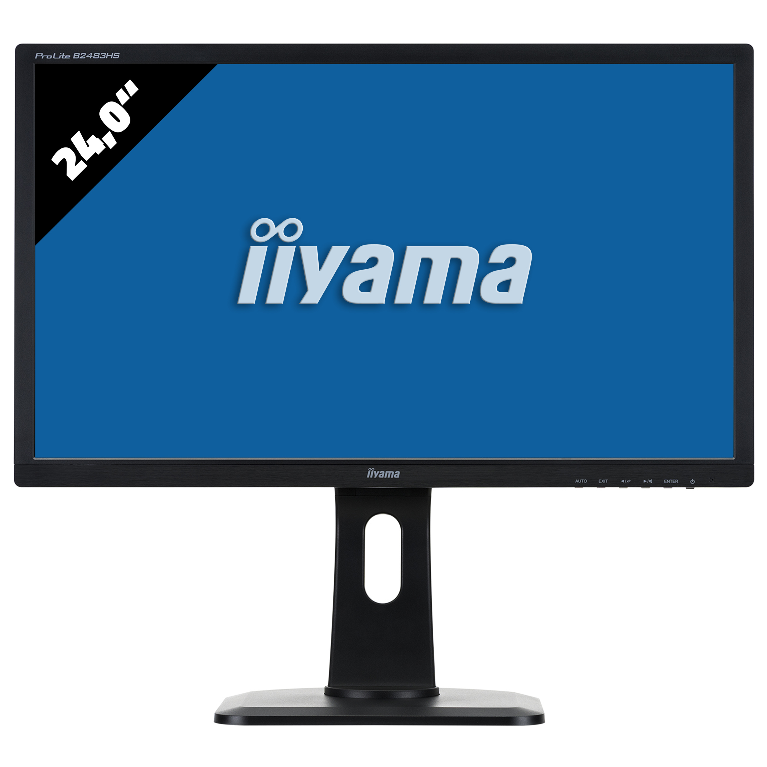 Iiyama ProLite B2483HS-B1 - 1920x1080 - FHDGut - AfB-refurbished