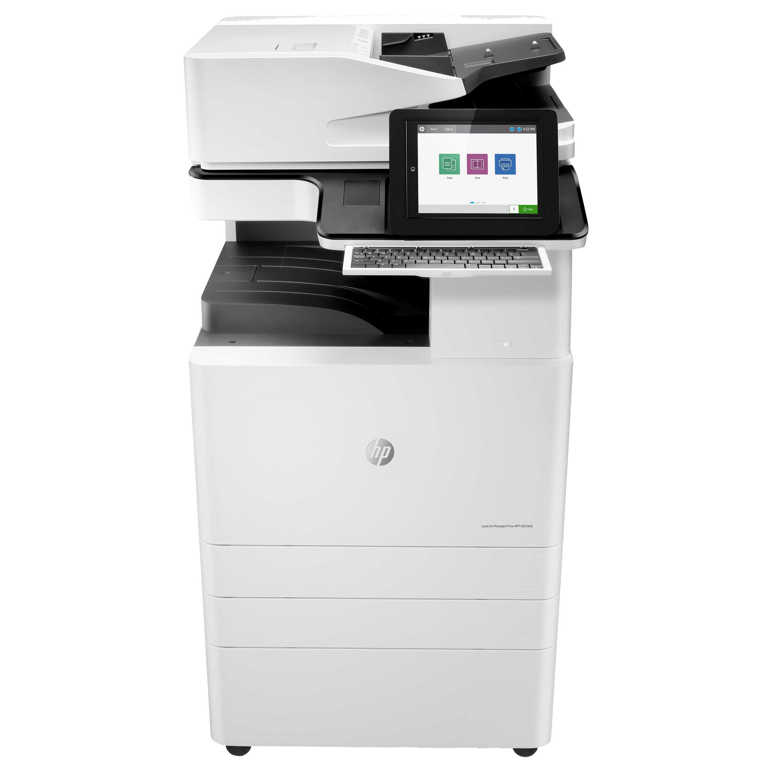 HP LaserJet Managed Flow MFP E82560z - Multifunktionsgerät - Schwarz-WeissGut - AfB-refurbished