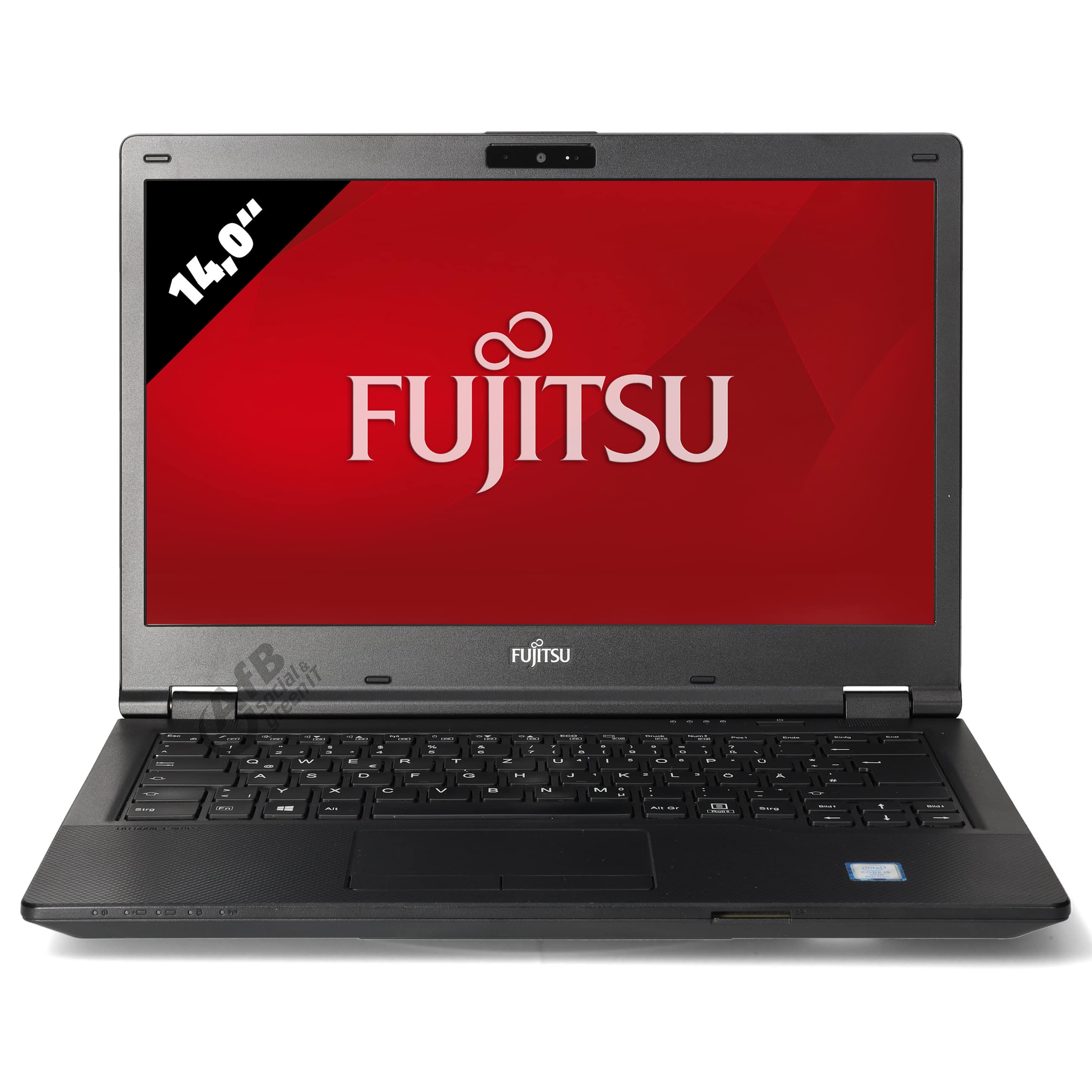 Fujitsu LifeBook E549 

 - 14,0 Zoll - Intel Core i5 8265U @ 1,6 GHz - 8 GB DDR4 - 250 GB SSD - 1920 x 1080 FHD - Windows 11 Professional