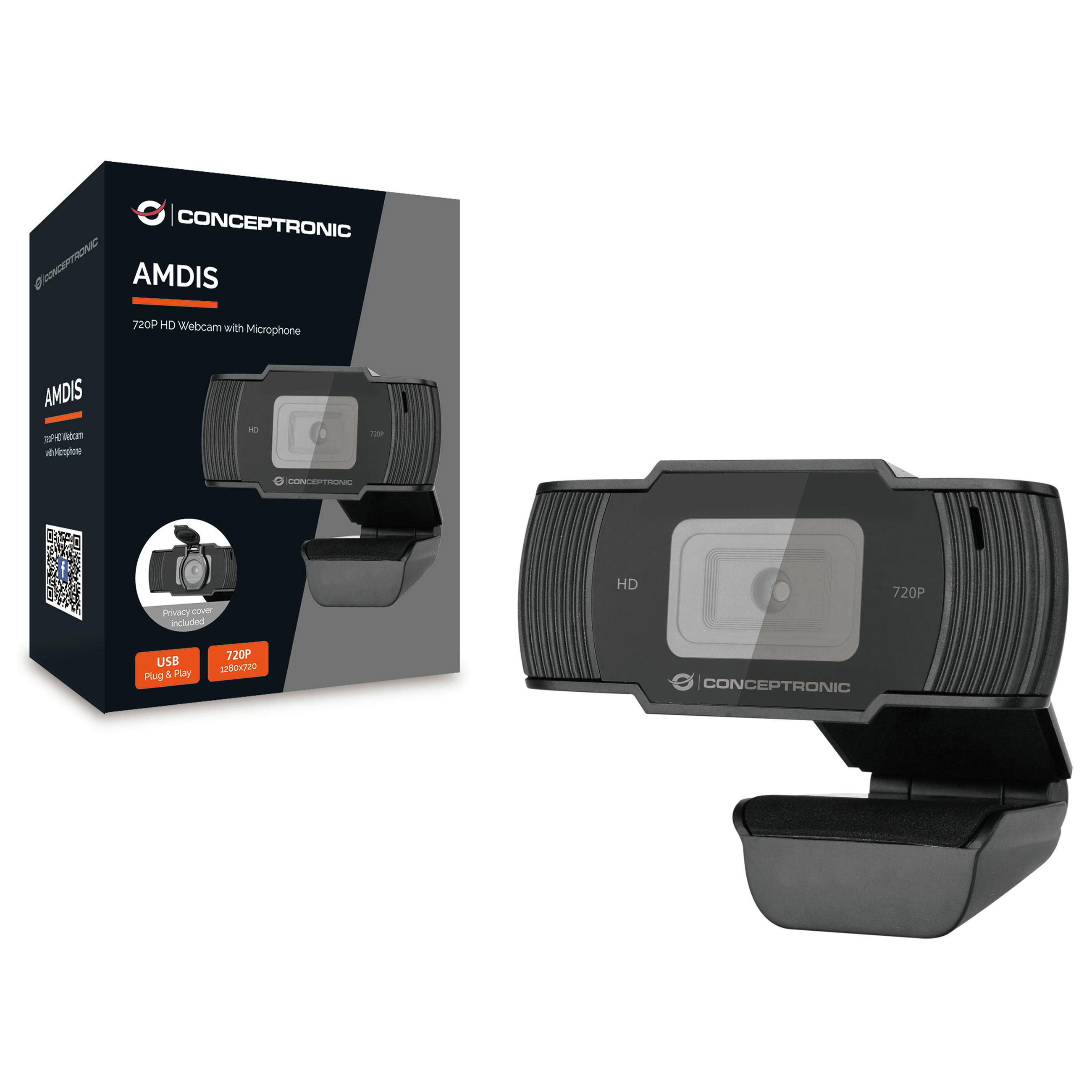  Conceptronic AMDIS03B - Full HD Webcam