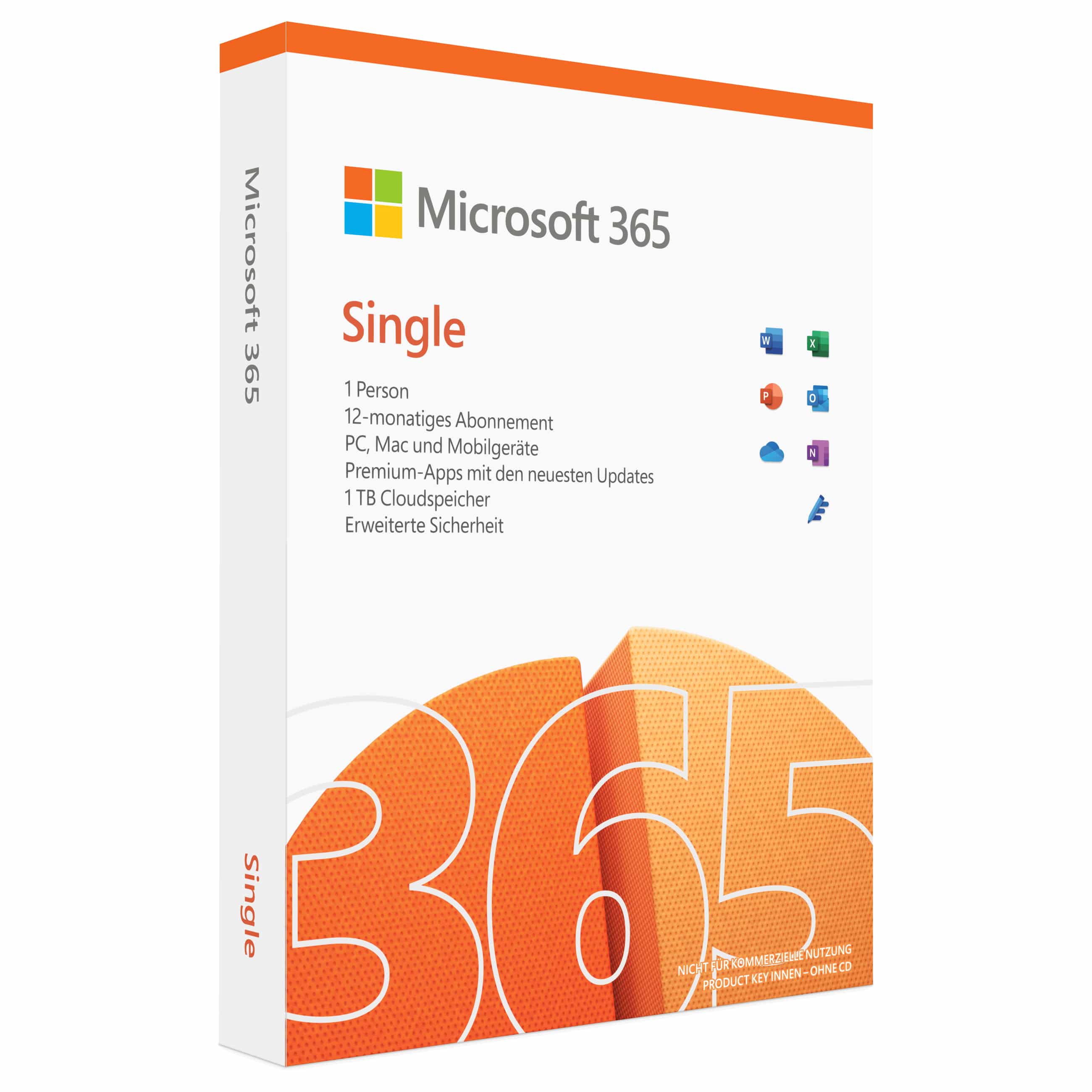 Microsoft 365 Single - Office PaketNeuware -