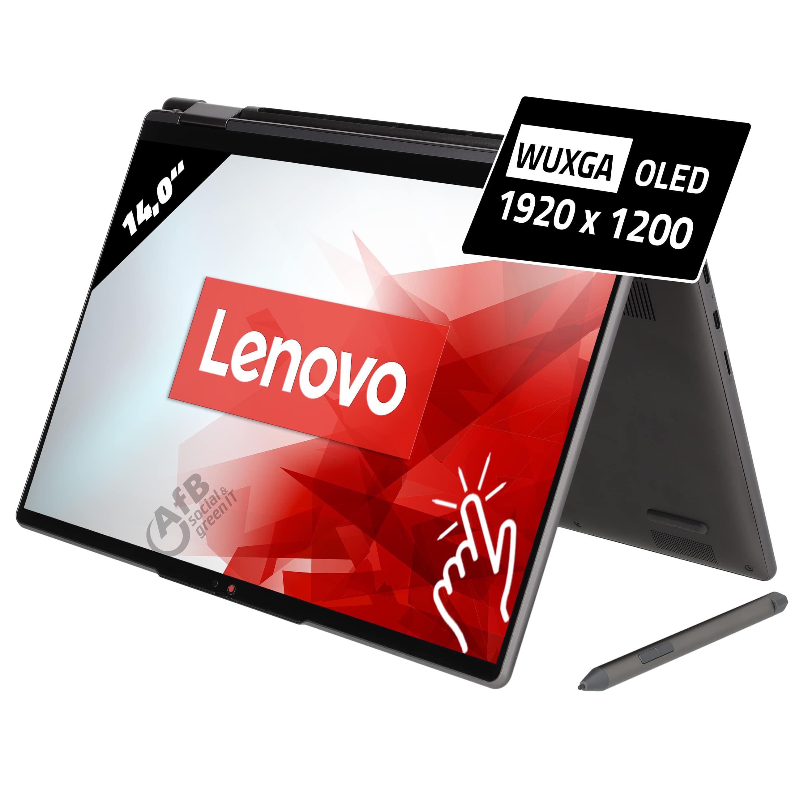 Lenovo Yoga 7 2-in-1 14AHP9OVP geöffnet - geöffnet