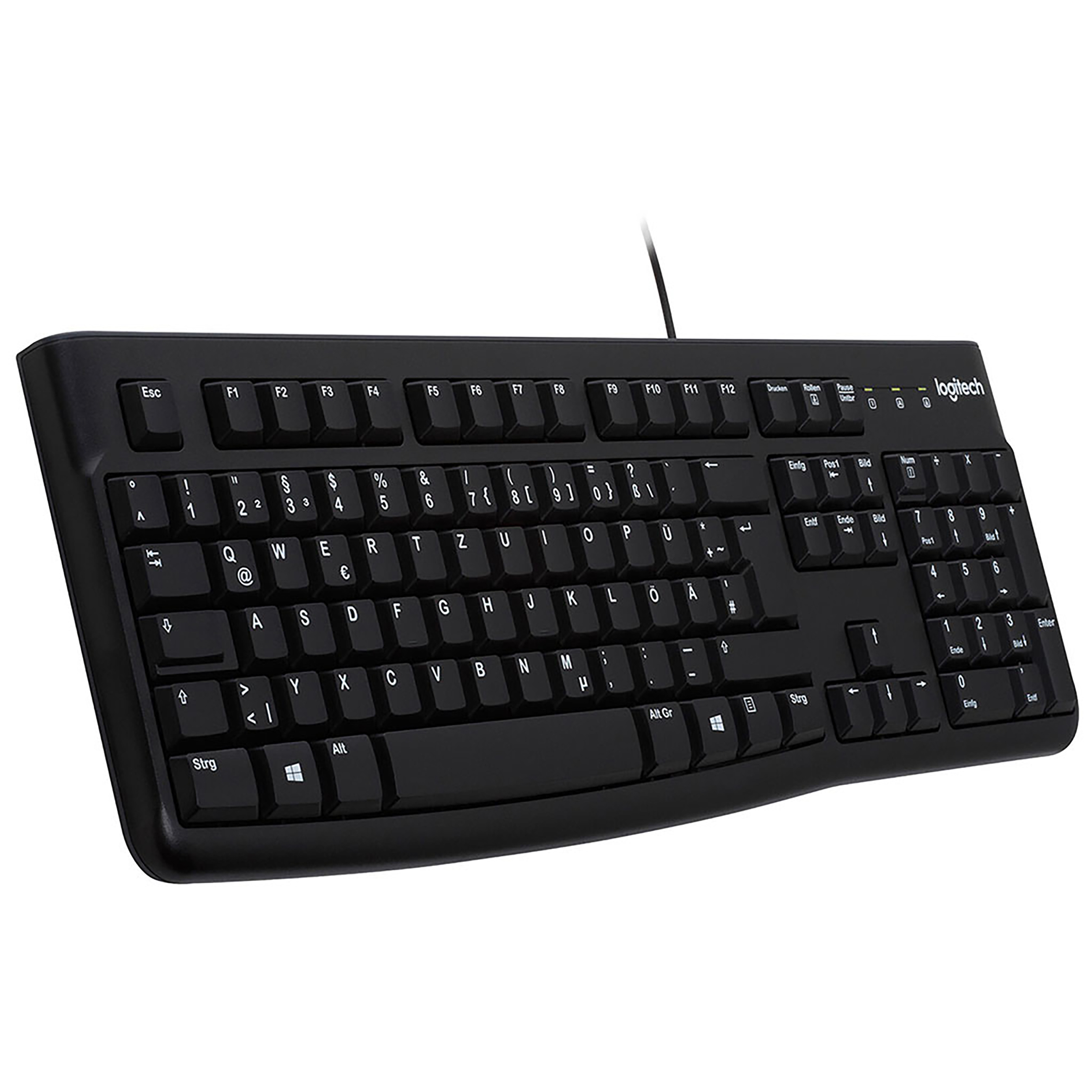 Logitech K120 - Tastatur - Schwarz - Neu