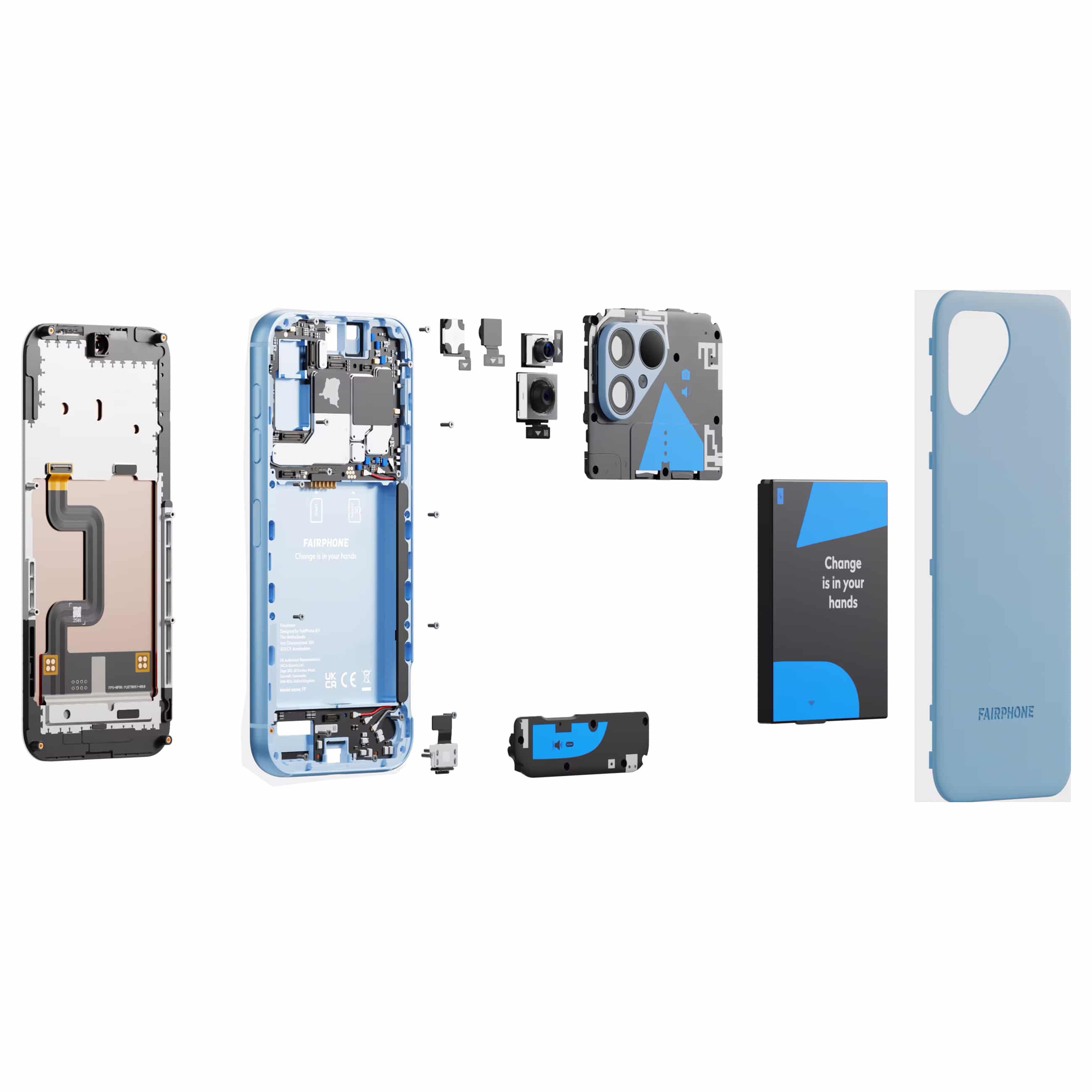 Fairphone 5 - 256 GB - Sky Blue