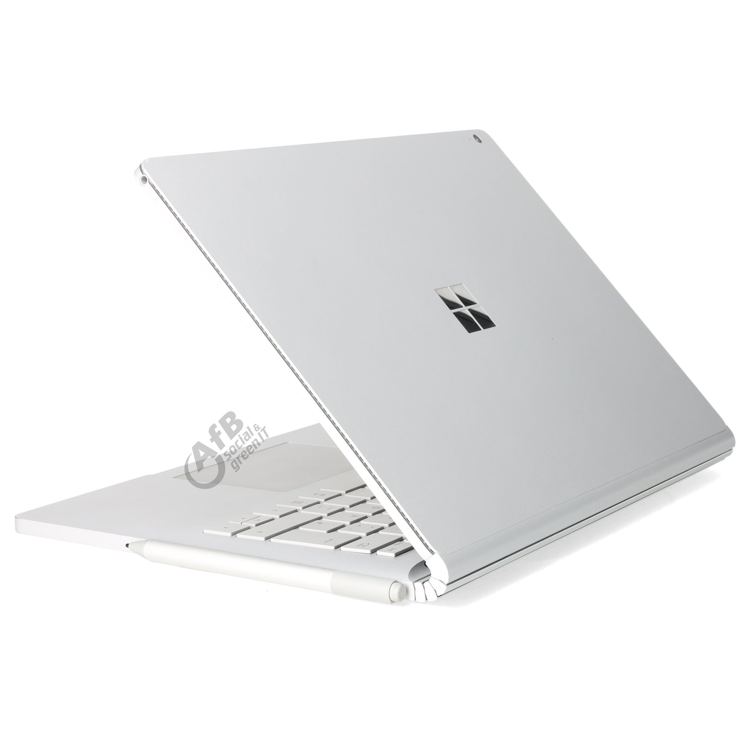 Microsoft Surface Book 

 - 13,5 Zoll - Intel Core i7 6600U @ 2,6 GHz - 8 GB DDR4 - 250 GB SSD - GeForce 940MX - 3000 x 2000 - Touchscreen - Windows 10 Professional