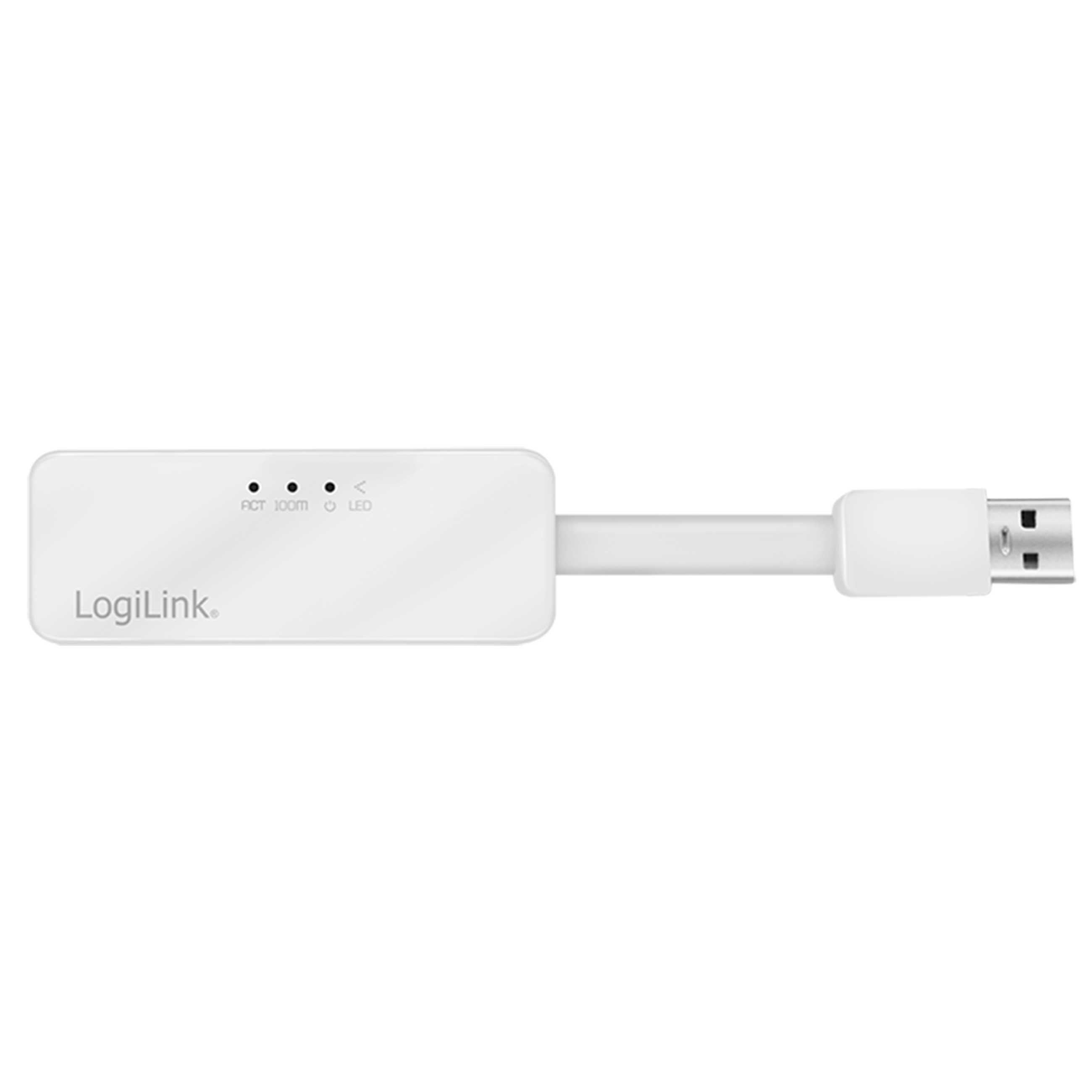 LogiLink USB-A auf RJ-45 Adapter - Netzwerk AdapterNeuware -