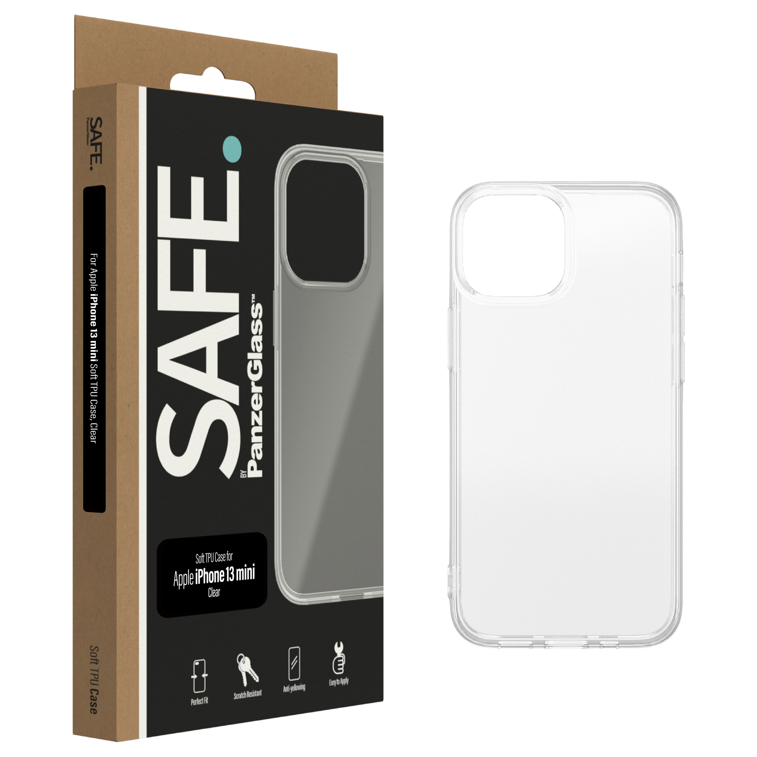 PANZERGLASS SAFE Clearcase Hülle - Smartphone SchutzhülleNeuware -